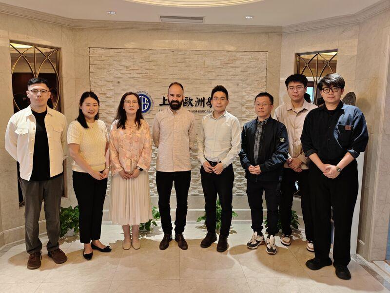 Marco Volpe with SIIS staff